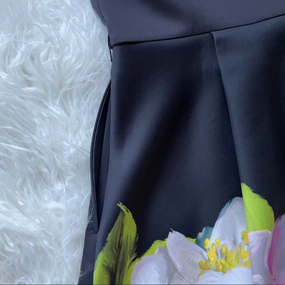 TED BAKER LONDON Vidaa Floral Fit & Flare Dress 5 - Picture 6 of 15